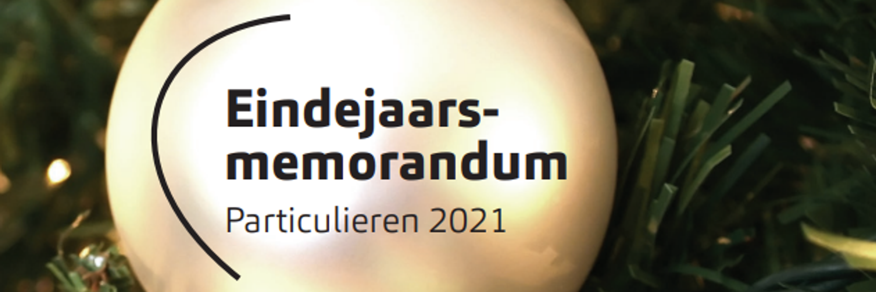 Eindejaarsmemo 2021 particulieren