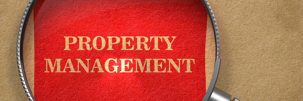 Property Management Magnifying glass
