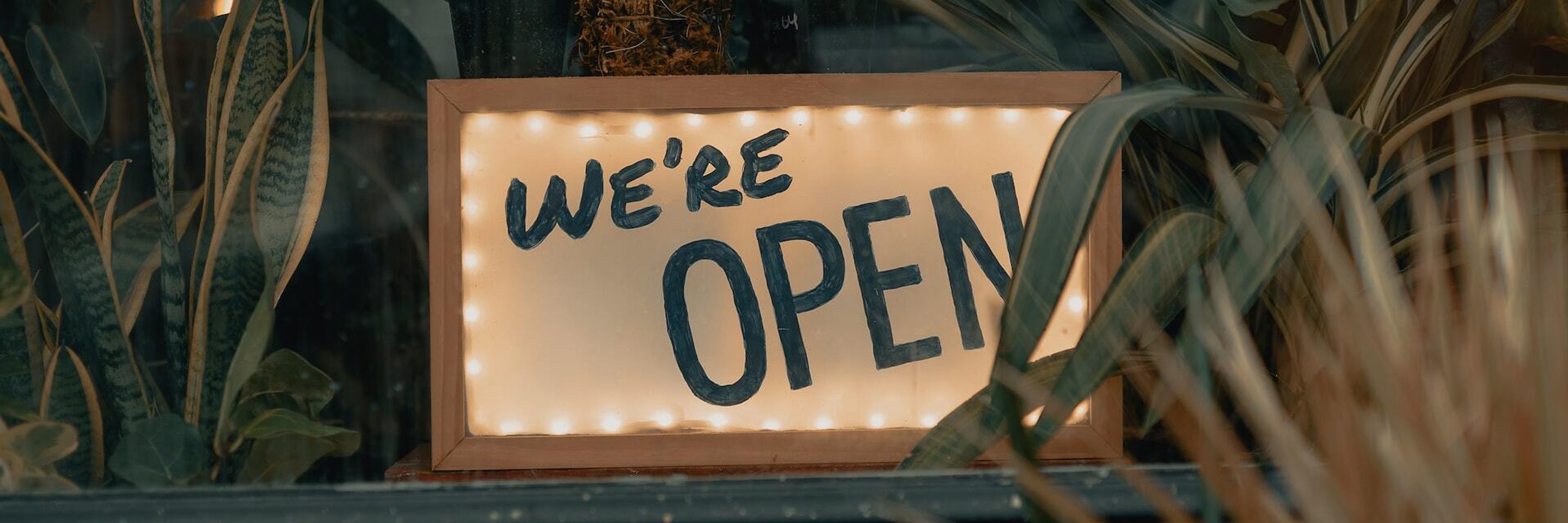 Were open sign