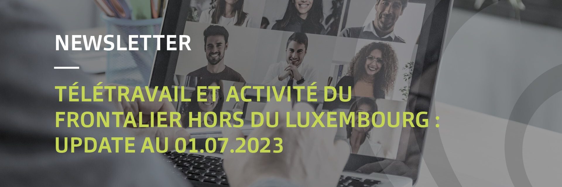 Newsletter télétravail