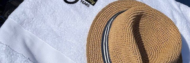 Bakertilly 50 år towel