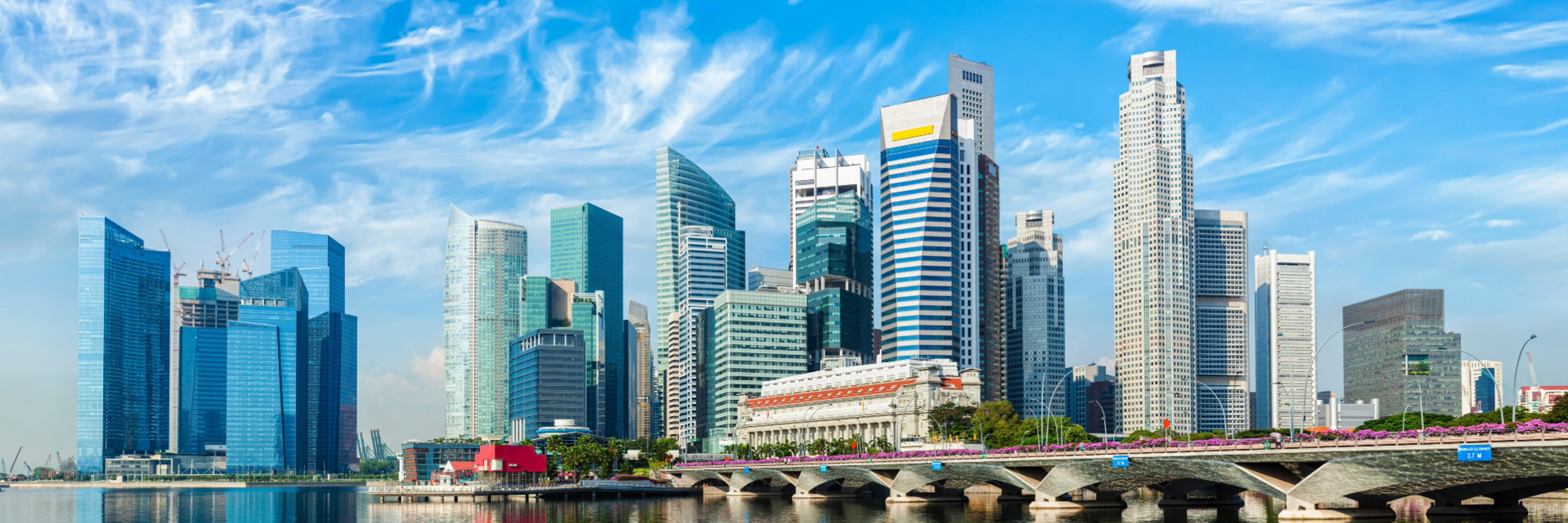 Singapore cbd view